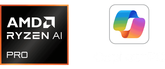 AMD Ryzen AI Pro | Copilot+PC Logo